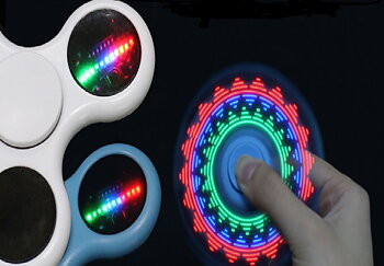 Färggrann mönster Spinner
