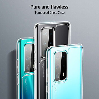 Tempered-Glass cover Skyddsskal for Huawei P40 Pro 9H 