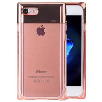 iPhone 7 Skyddsskal Crystal serie färg Rose Guld