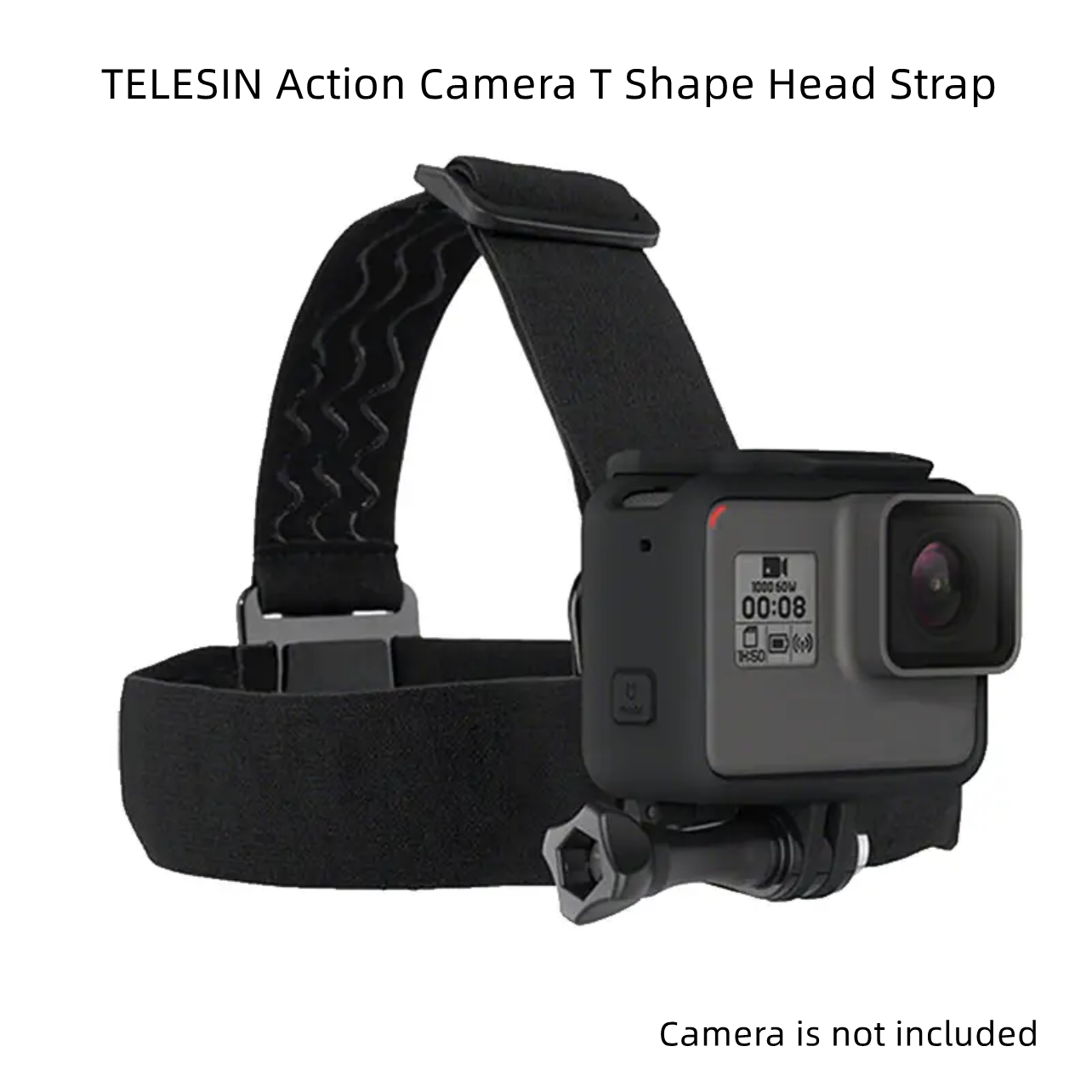 TELESIN Action Camera Head Strap huvudband for GoPro , DJI  insta 360  
