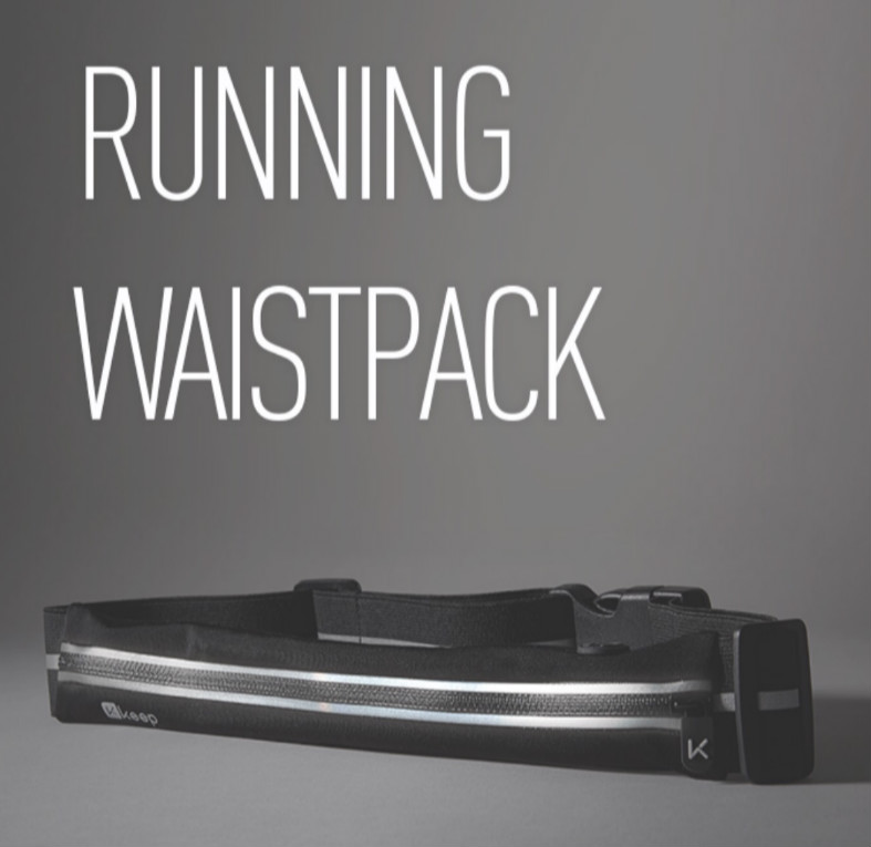 Keep Löparbälte Joggingbälte Midjeväska Waistpack sportaktiviteter