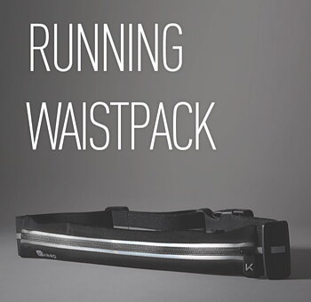 Keep Löparbälte Joggingbälte Midjeväska Waistpack sportaktiviteter