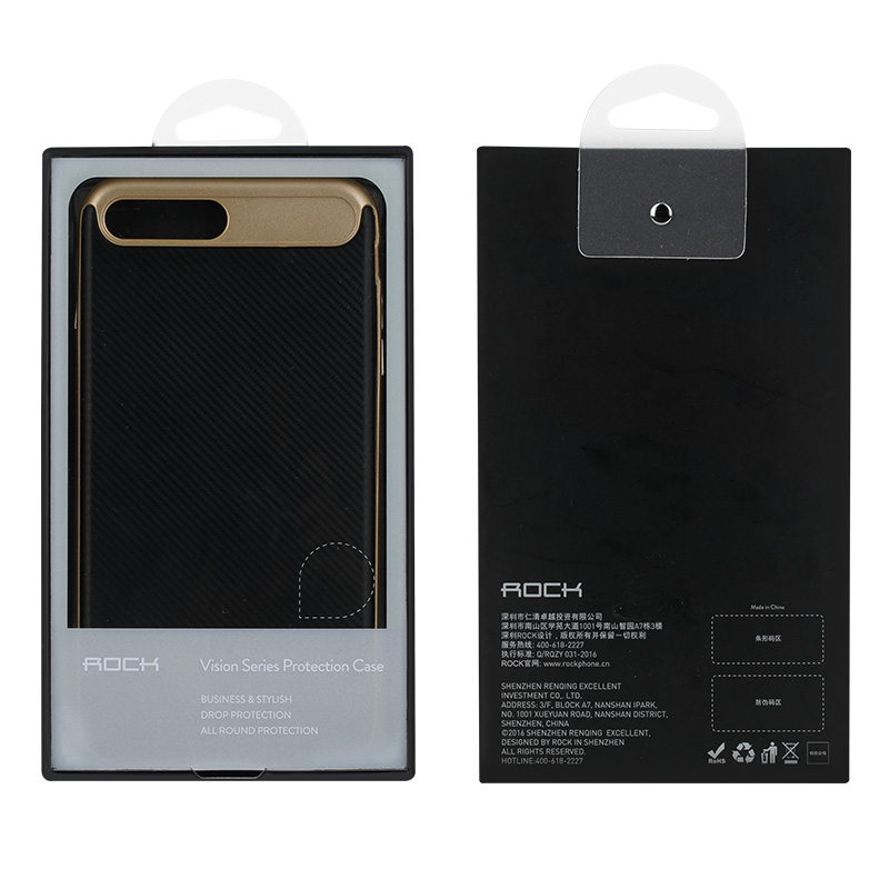 iPhone 7 Plus  Skyddsskal vision serie färg Guld - 4