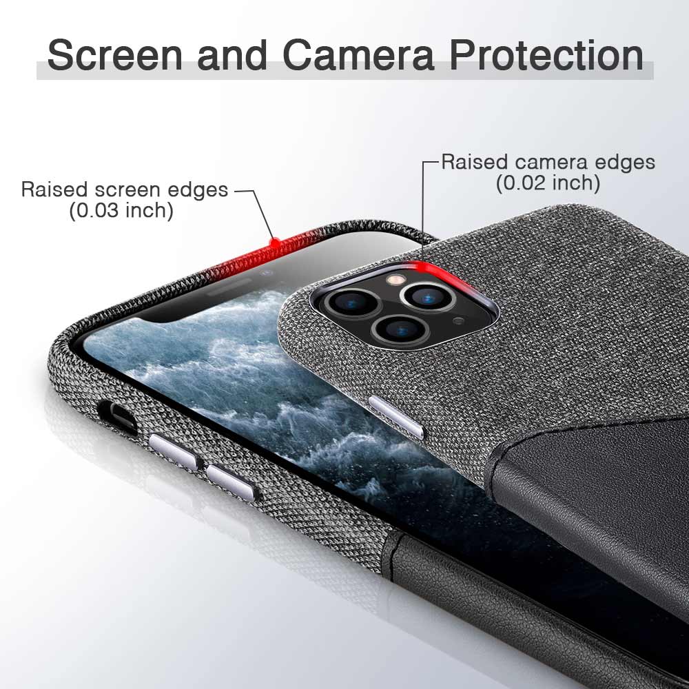 iPhone 11 Pro ESR Premium Skal with Card Slot  Black - 6