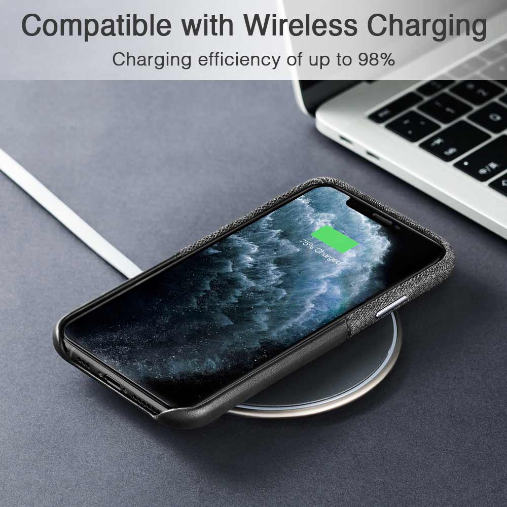 iPhone 11 Pro ESR Premium Skal with Card Slot  Black - 7