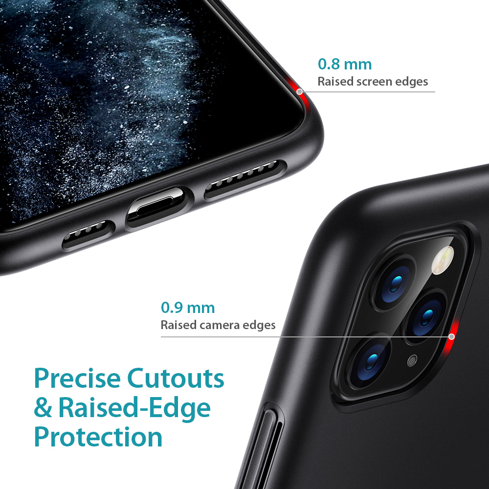 iPhone 11 Pro Max Innovative Metal Kickstand Protective  case Skal - 4