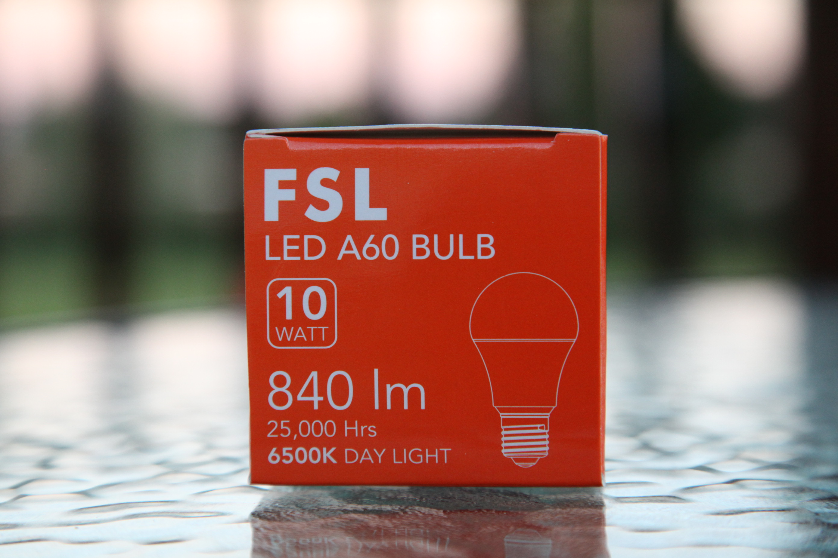 10W (60W) E27  6500K  FSL LED-lampor  Normal  840 Lumen 25000tim  Lampor Glob - 5