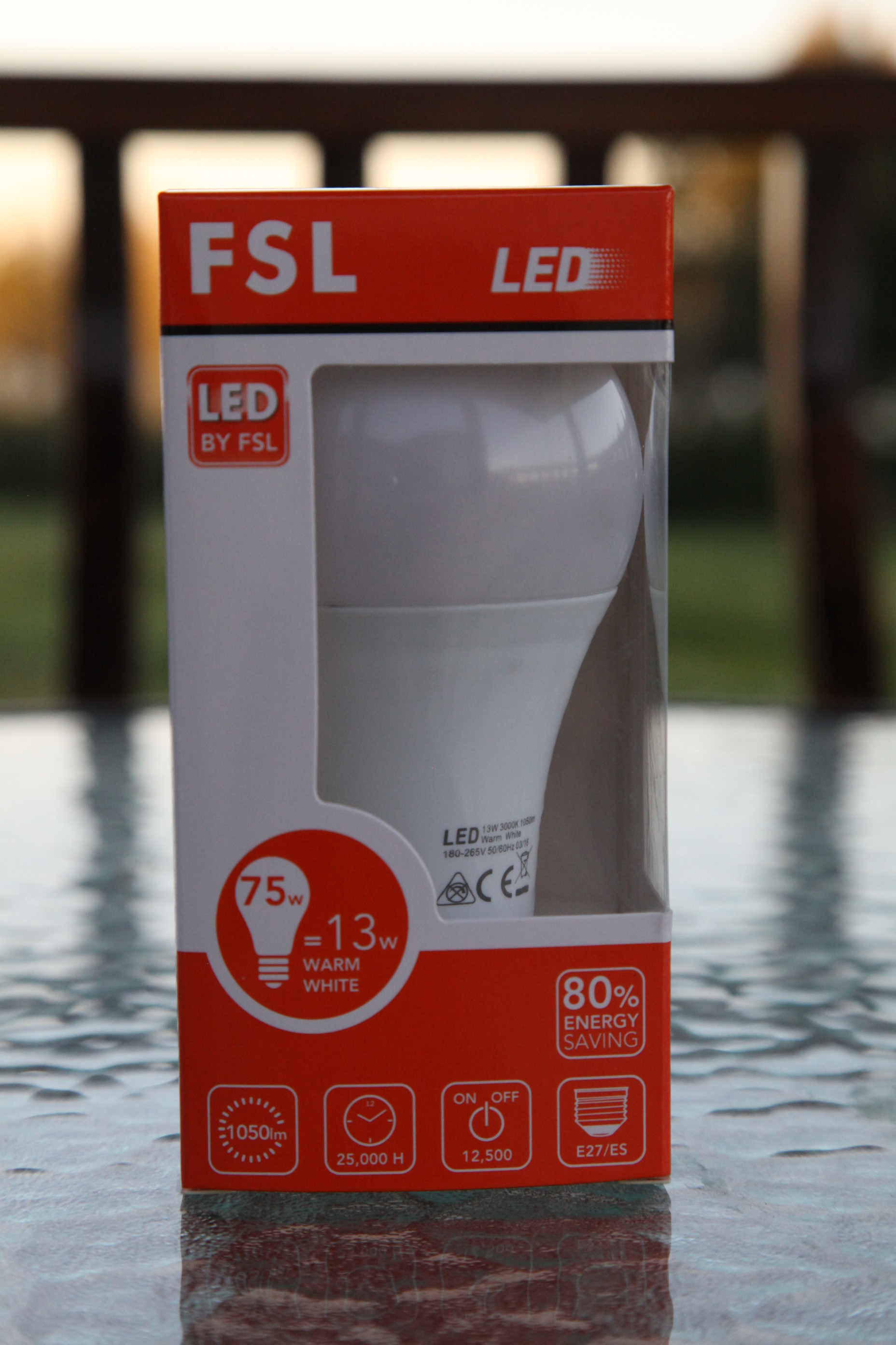 13W(75W) E27 3000K  FSL LED Normallampa  1050 Lumen  25000Hrs  Lampor Glob - 2