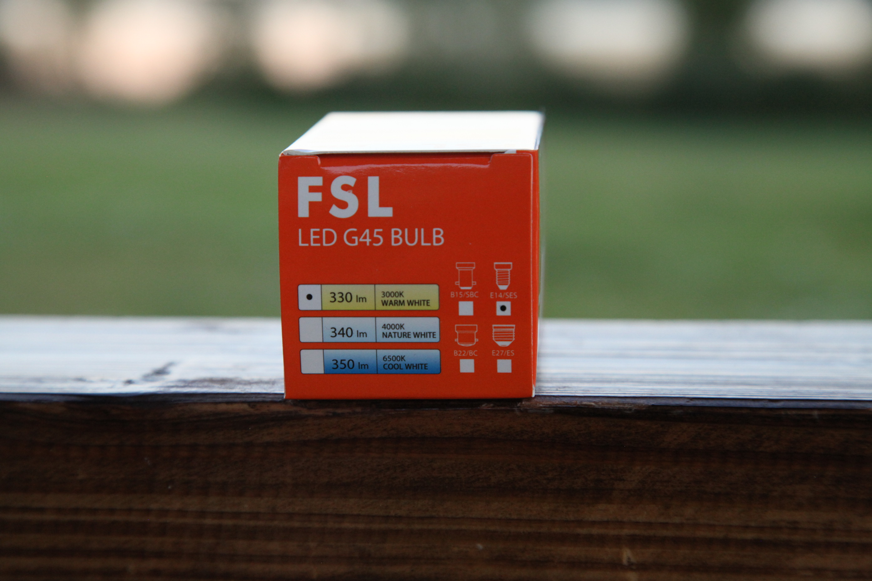 FSL LED Klotlampa  4W (30W) E14 3000K 330 Lumen 15000Hrs Lampor Glob - 4