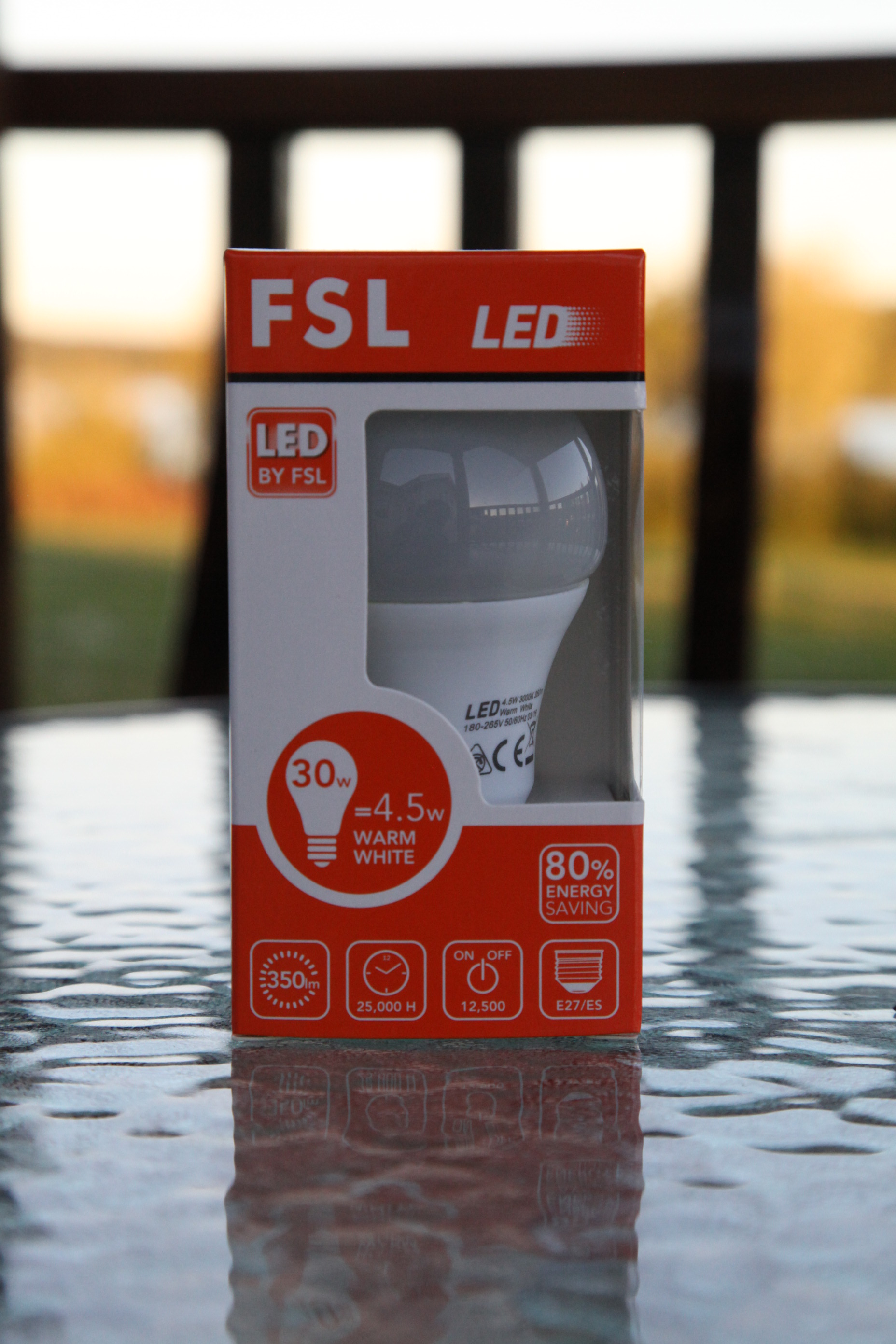 Paket 10st 4.5W  E27 3000K LED Lampa Glob Normallampa  350 Lumen 25000Hr - 3