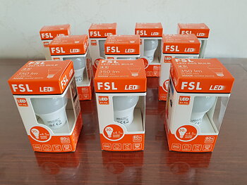 Paket 10st 4.5W  E27 3000K LED Lampa Glob Normallampa  350 Lumen 25000Hr