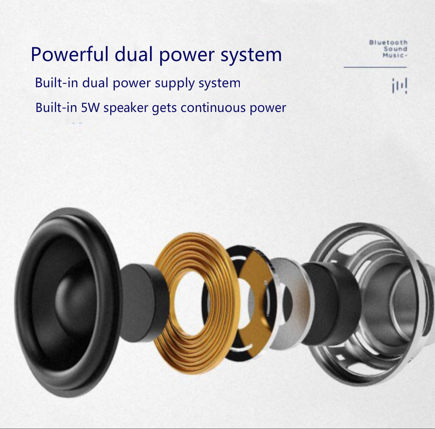 metall Högtalare Bluetooth X5 - 4
