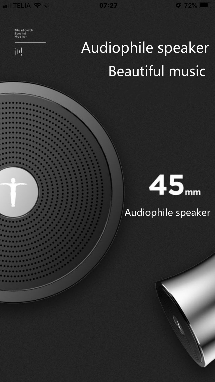 metall Högtalare Bluetooth X5 - 5