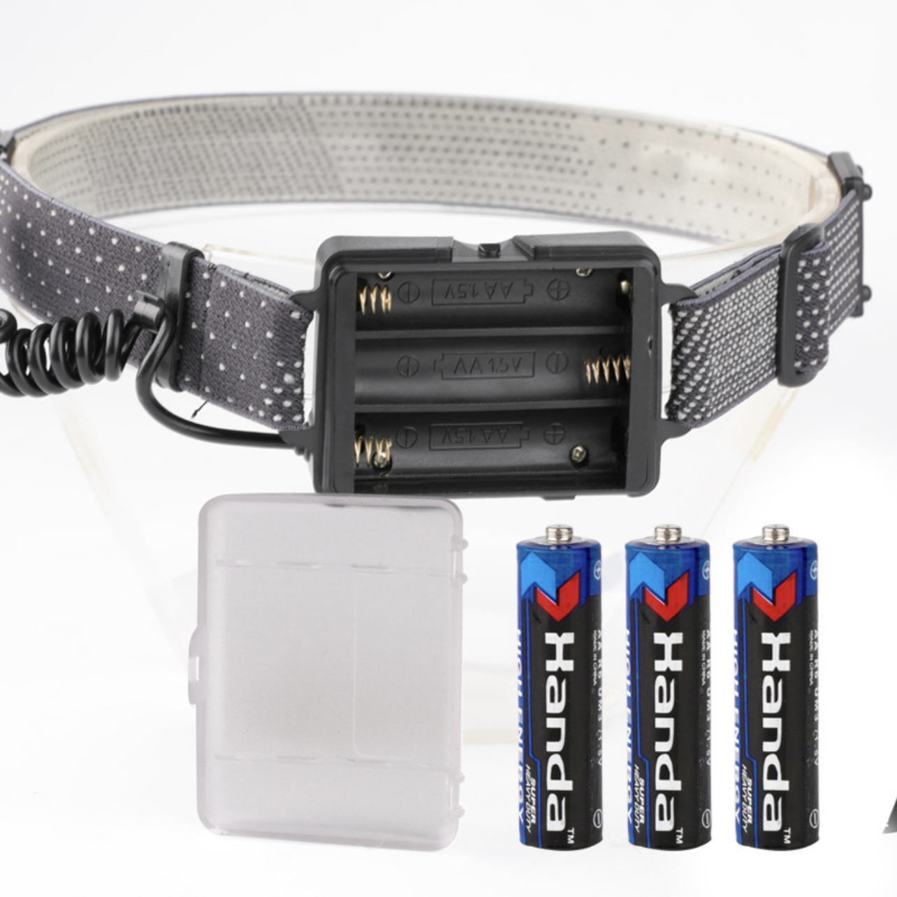 Pannlampa arbetslampa löpning COB LED Light Strip Ficklampa portable headlamp  - 4