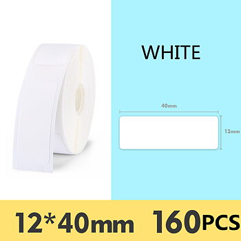 NIIMBOT  Printer printing label 12x40mm Color: White