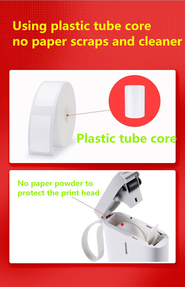 NIIMBOT  Printer printing label 12x40mm Color: White - 4