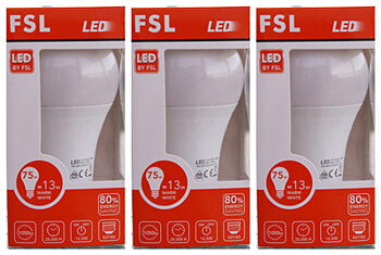 Paket 3st 13W  3000k  LED  LED Normallampa 25000h E27 