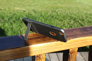  Iphone6 plus/ 6s plus Skyddsskal Royce serie med stöd Silver färg