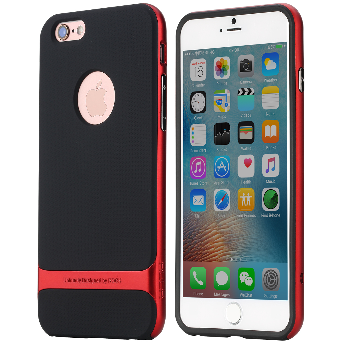 Iphone 6 / 6s Skyddsskal  Royce serie Röd färg