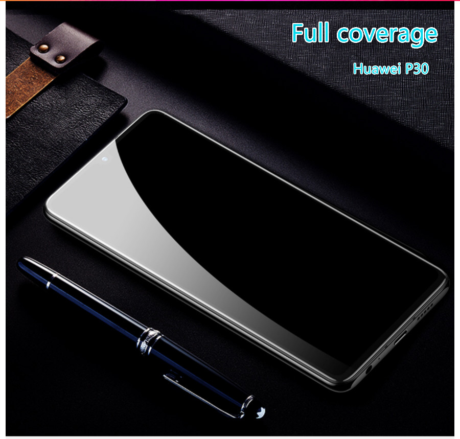   Huawei P30 Ultraklart Härdat glas skärmskydd  - 10