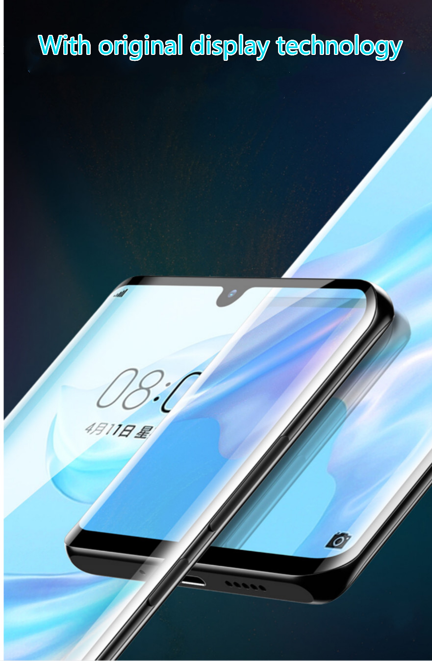Huawei P20 Pro Ultraklart Härdat glas skärmskydd  - 7