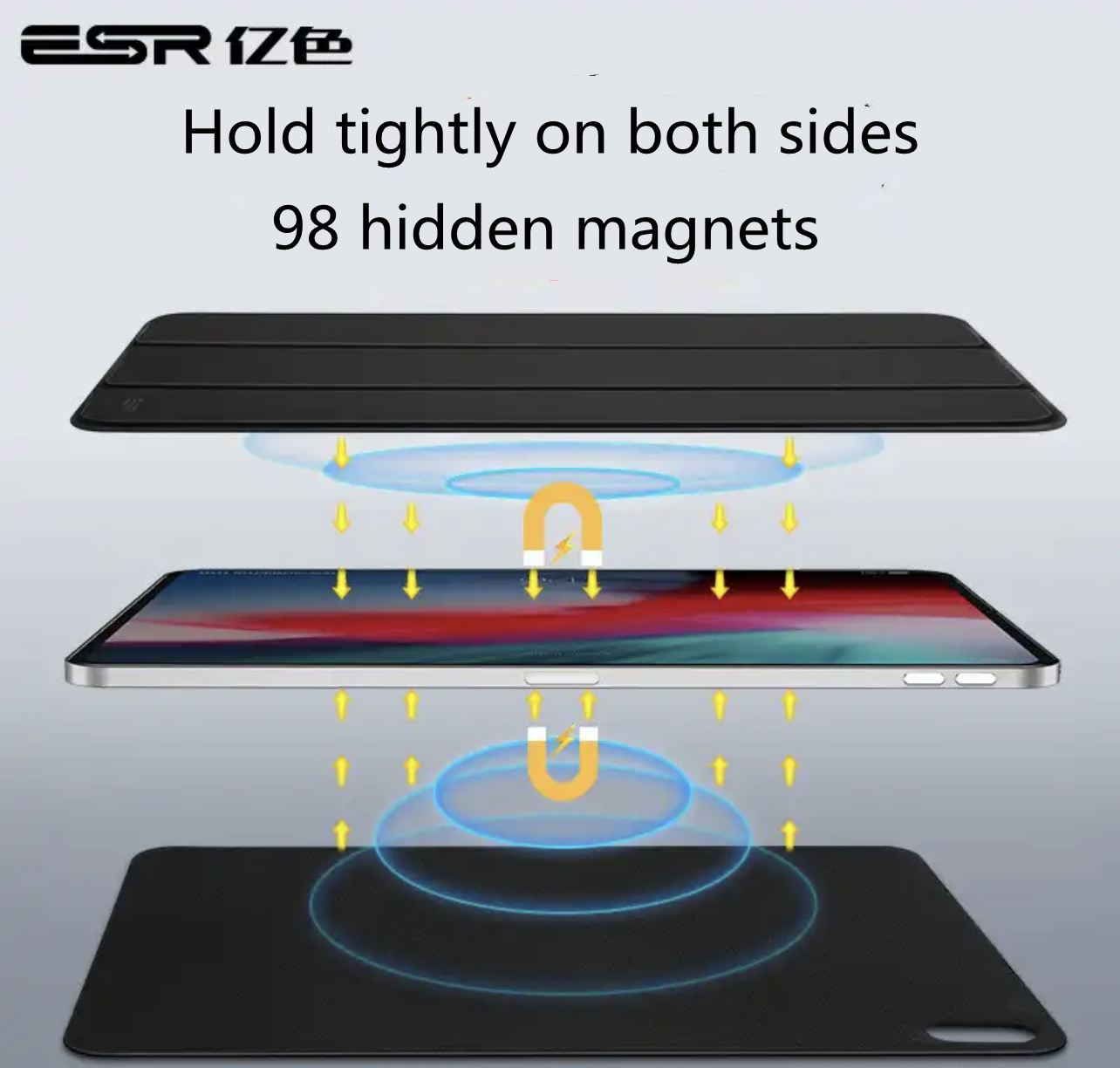  ESR iPad Air4/ 2018Pro11 Magnetic protective case Magnetiskt skyddande skal - 2