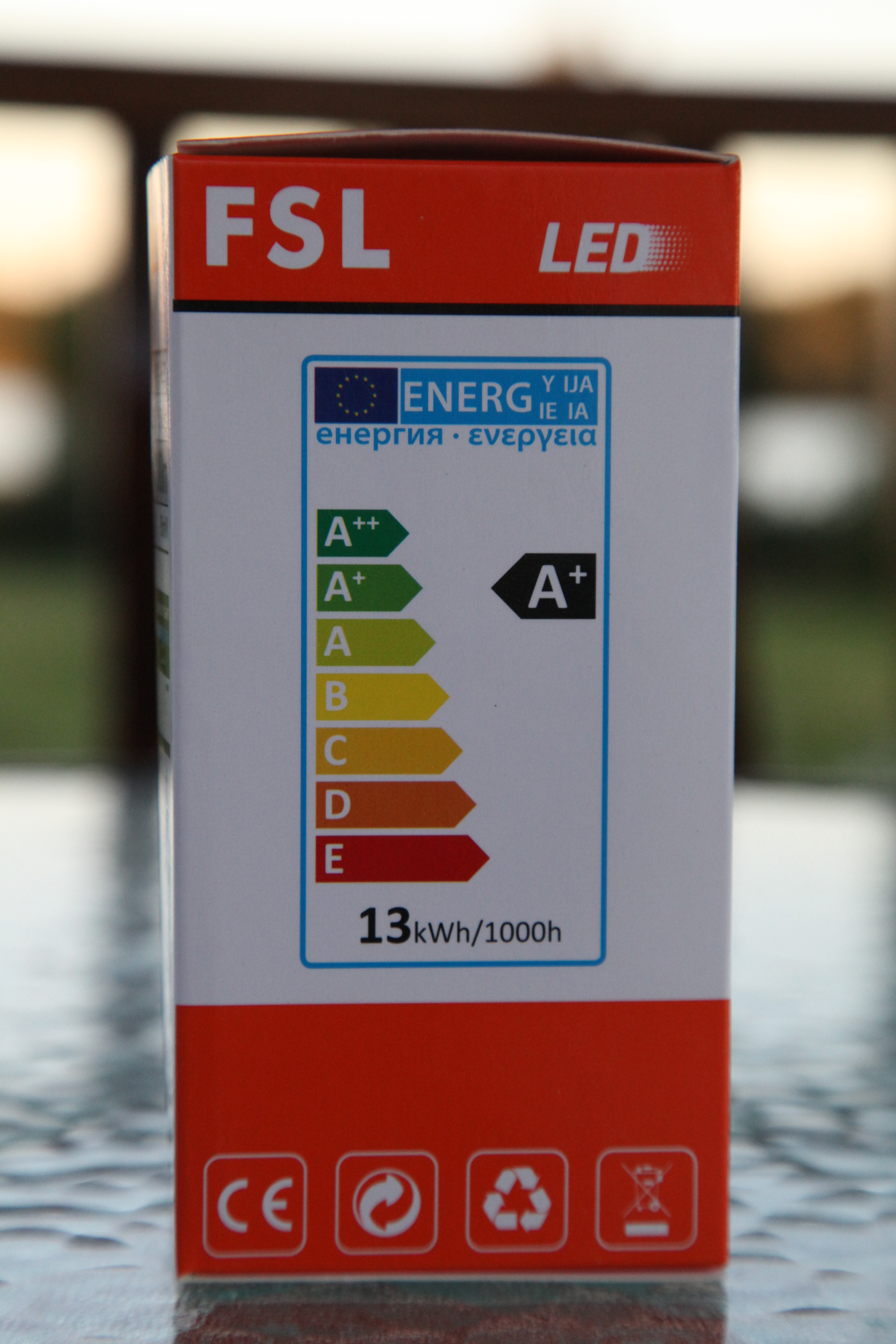 Paket 10st 13W E27 6500K LED Lampa Glob Normallampa  - 4