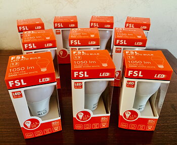 Paket 10st 13W  3000K E27  LED Lampa Glob Normallampa 