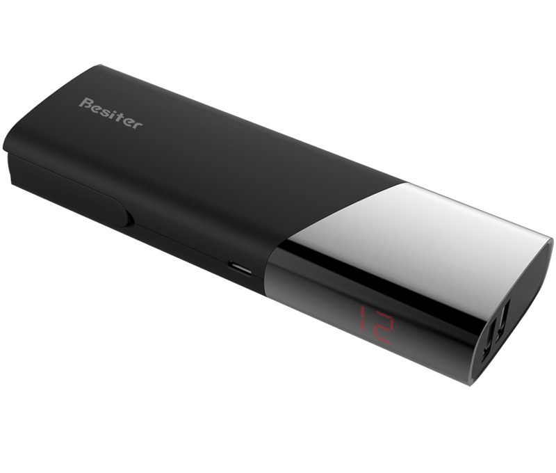 10000mAh Power bank  med LED bords lampa - 4