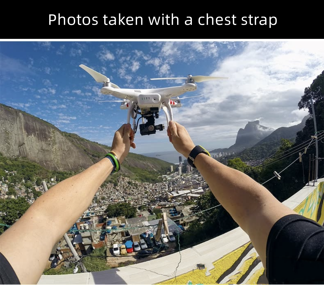 Action Camera Chest Strap bröstband for GoPro , DJI   insta 360   - 7