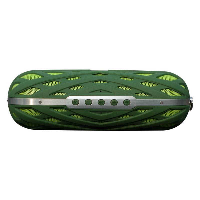 Paket 2st  Abramtek Högtalare Bluetooth M16  5W*2  Grön - 6