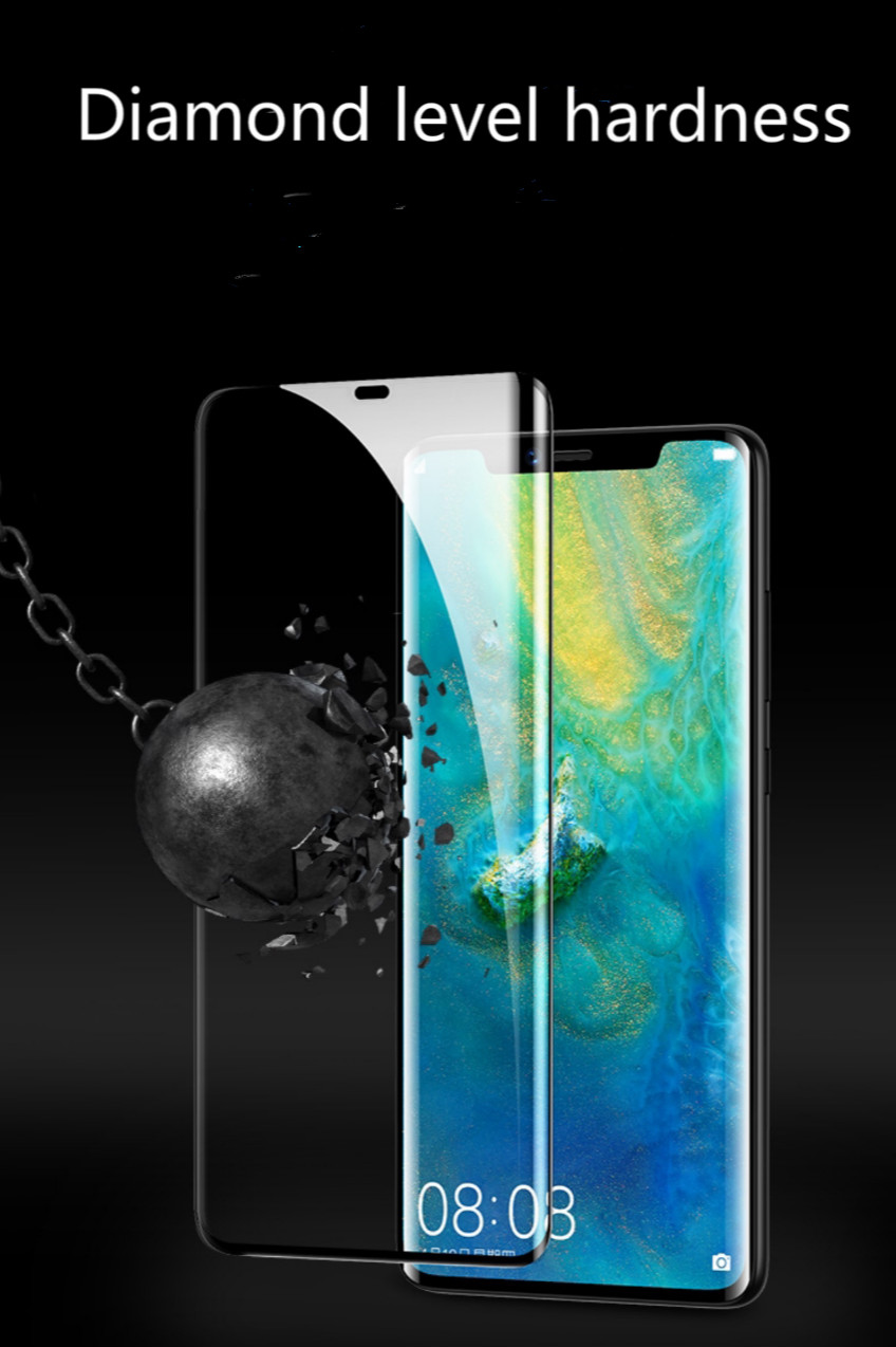  Huawei Mate 20 Pro Skärmskydd Ultraklart Härdat glas - 4