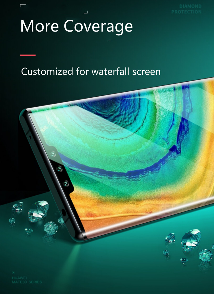 Huawei Mate 30 Pro ESR Skärmskydd Ultraklart Härdat glas  - 4