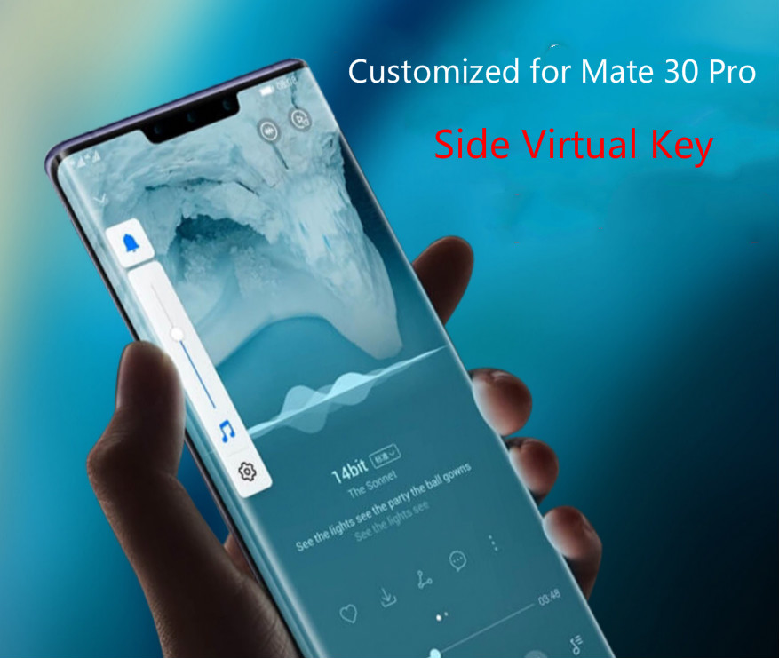 Huawei Mate 30 Pro ESR Skärmskydd Ultraklart Härdat glas  - 3