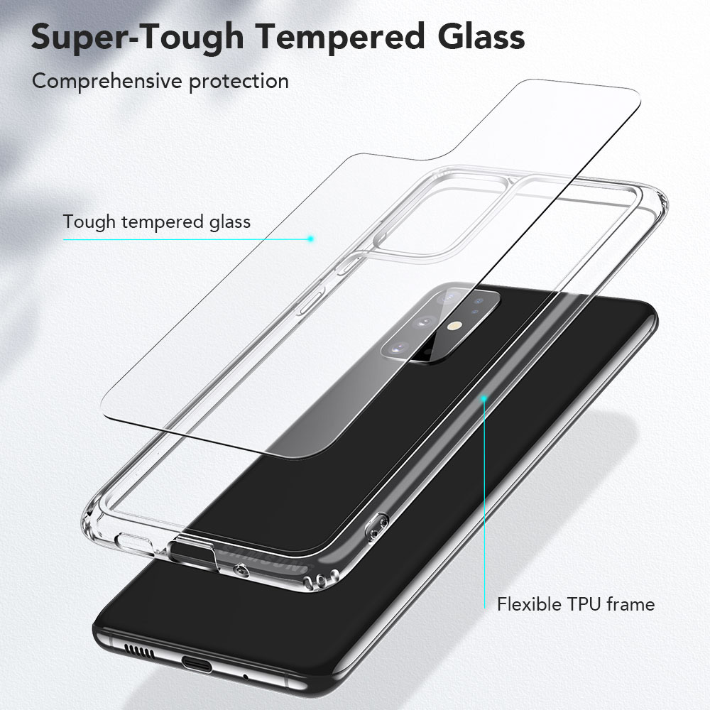 Samsung S20 Tempered-Glass Phone cover Skyddsskal - 2