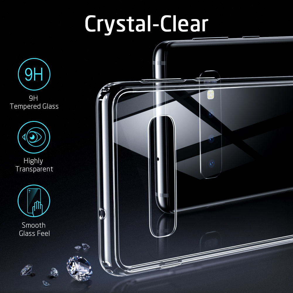 Samsung S10 Plus Tempered-Glass phone cover  Skyddsskal - 4