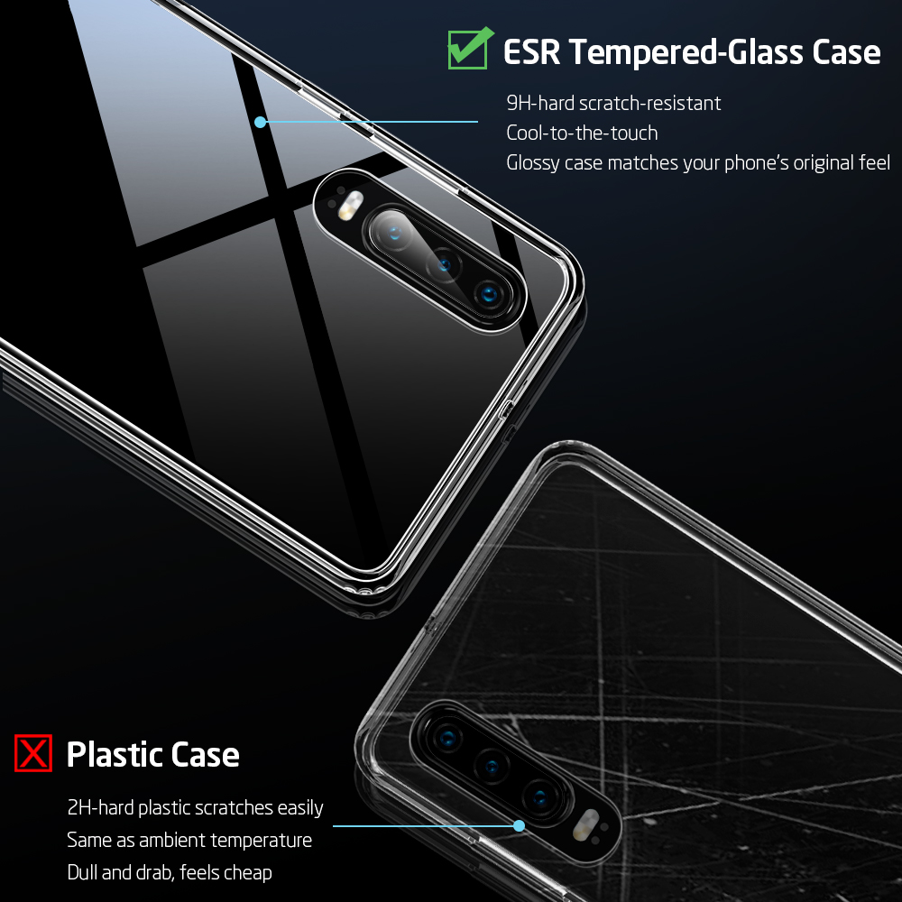 Huawei P30 Tempered-Glass phone cover Skyddsskal - 3