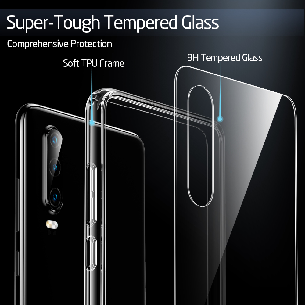 Huawei P30 Tempered-Glass phone cover Skyddsskal - 2