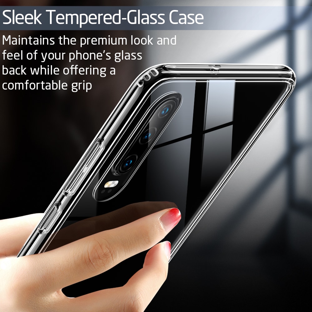 Huawei P30 Tempered-Glass phone cover Skyddsskal - 4