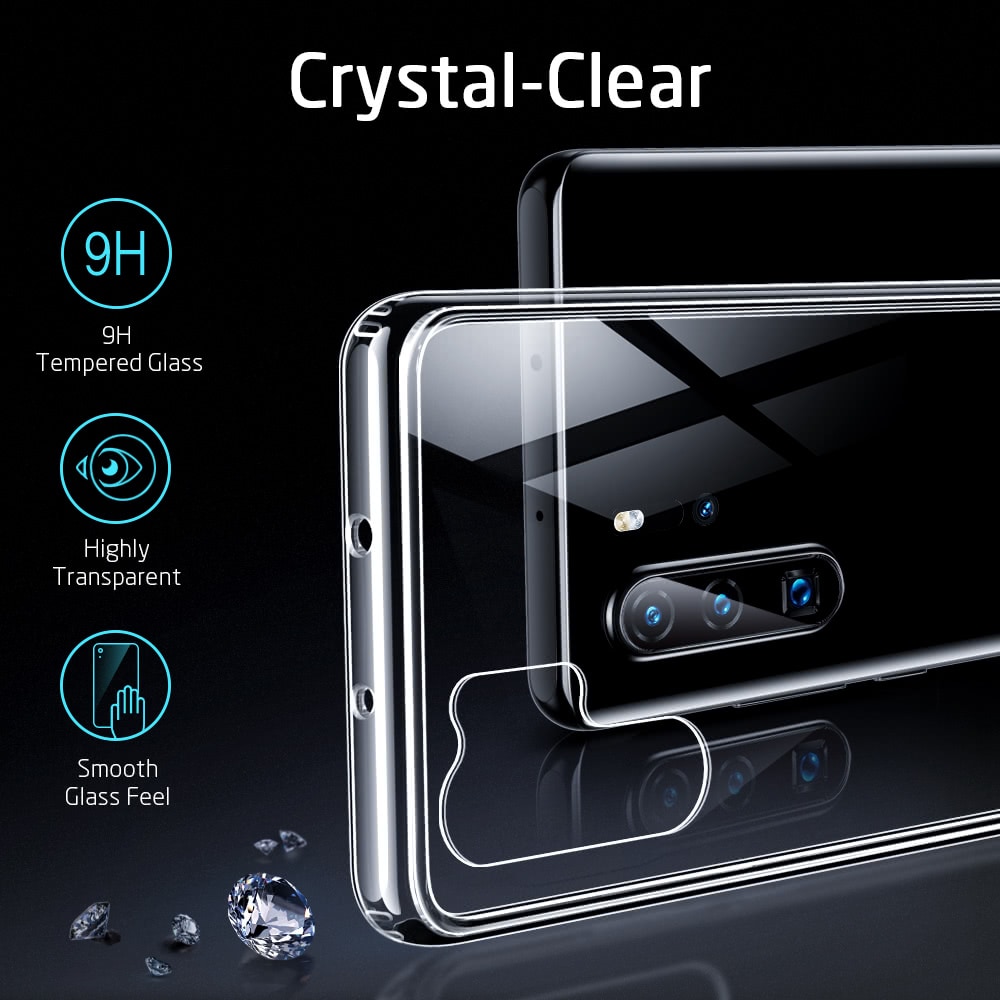 Huawei P30 Pro Tempered-Glass phone cover Skyddsskal - 5