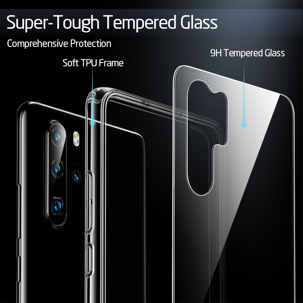 Huawei P30 Pro Tempered-Glass phone cover Skyddsskal - 2