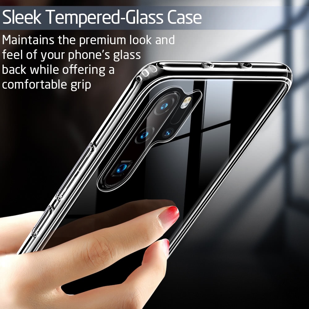 Huawei P30 Pro Tempered-Glass phone cover Skyddsskal - 4