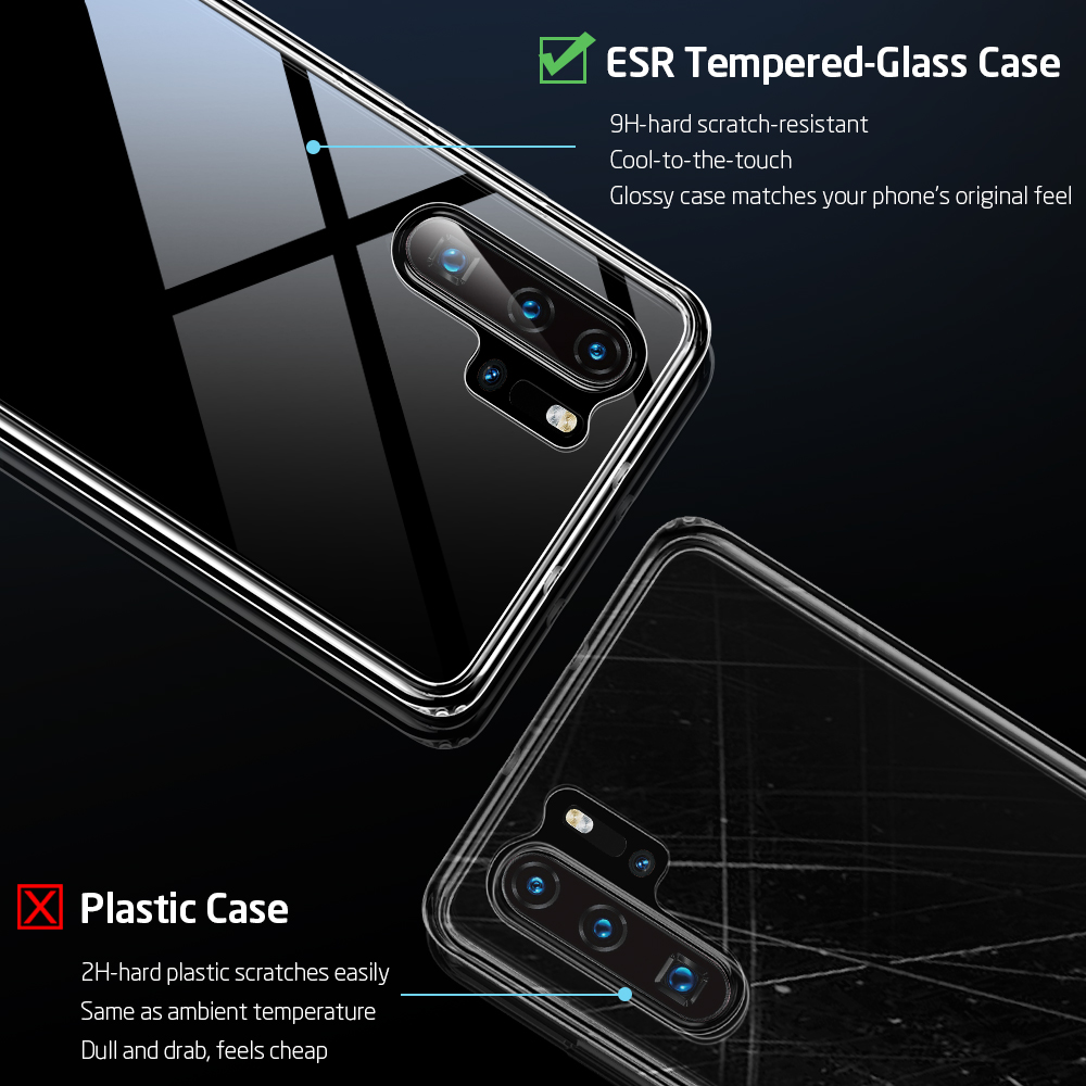 Huawei P30 Pro Tempered-Glass phone cover Skyddsskal - 3