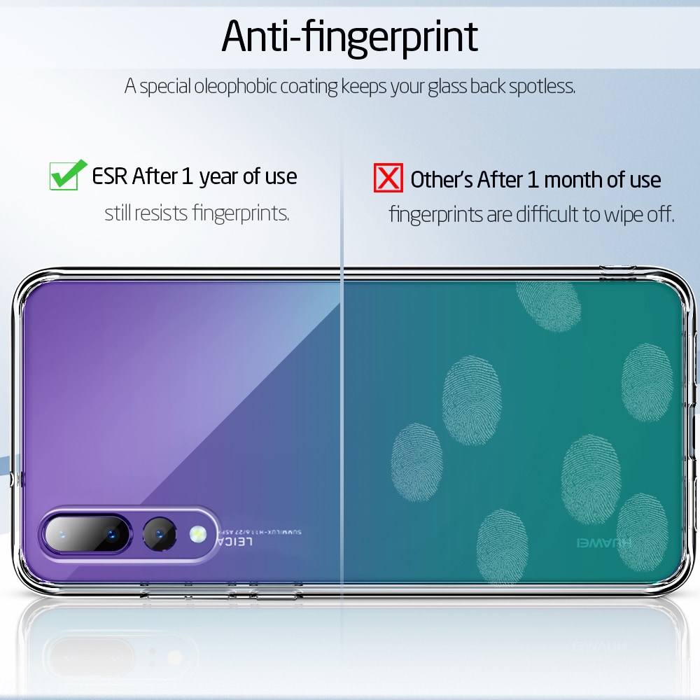 Huawei P20 Pro Tempered Glass phone cover Skyddsskal - 5