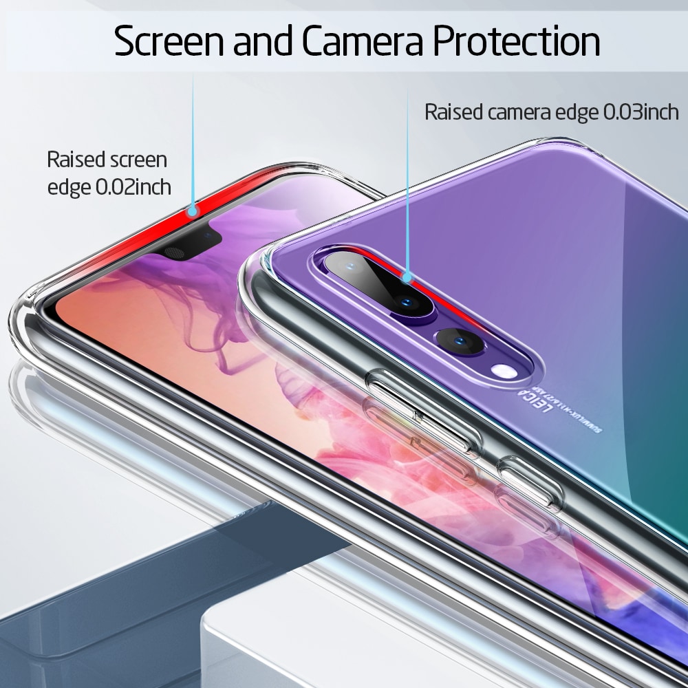 Huawei P20 Pro Tempered Glass phone cover Skyddsskal - 4
