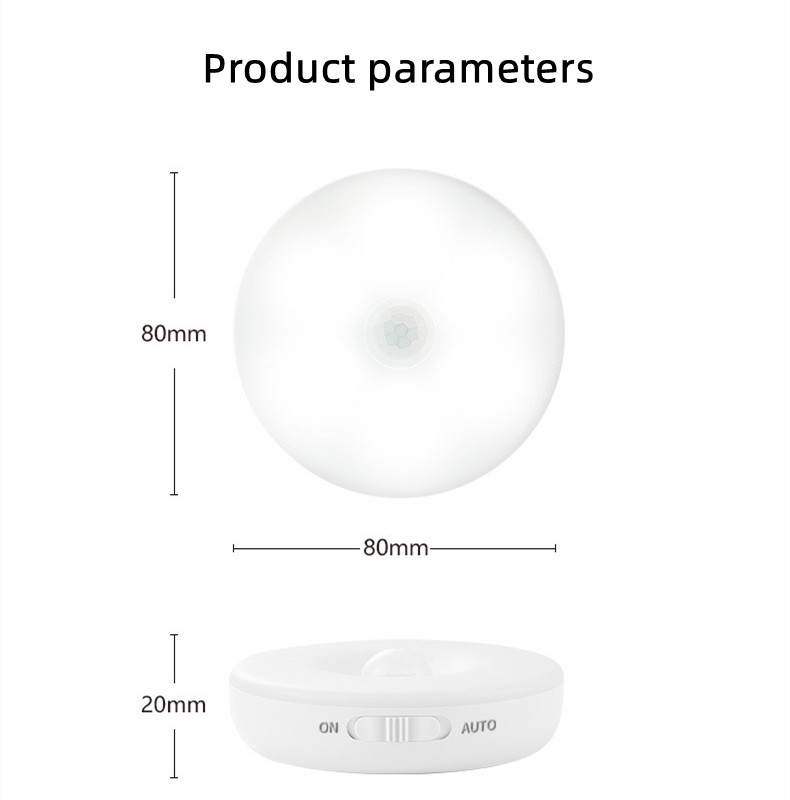 LED Lampa infraröd sensor rörelsedetektor Spar energi Human Warm light  - 8