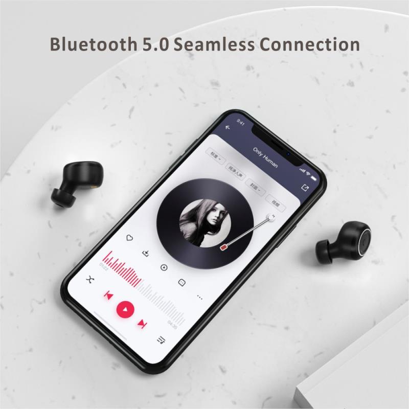 Trådlösa  Bluetooth 5.0  Hörlurar  E8 True Wireless Earbuds Äkta    - 5