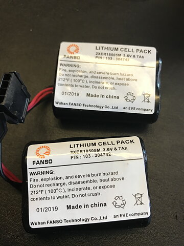 Batteripack till Utesiren SR-740