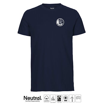 Mens Fit T-shirt ÖSS, Navy, Neutral, Fairtrade & EKO