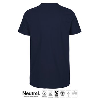 Mens Fit T-shirt ÖSS, Navy, Neutral, Fairtrade & EKO